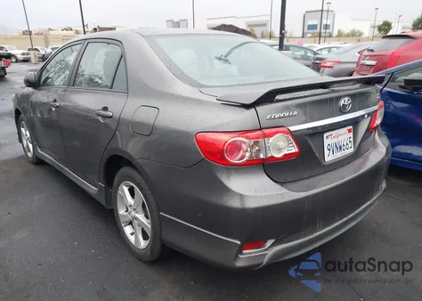 2013 Toyota Corolla S from USA, damaged, VIN 5YFBU4EE5DP089276